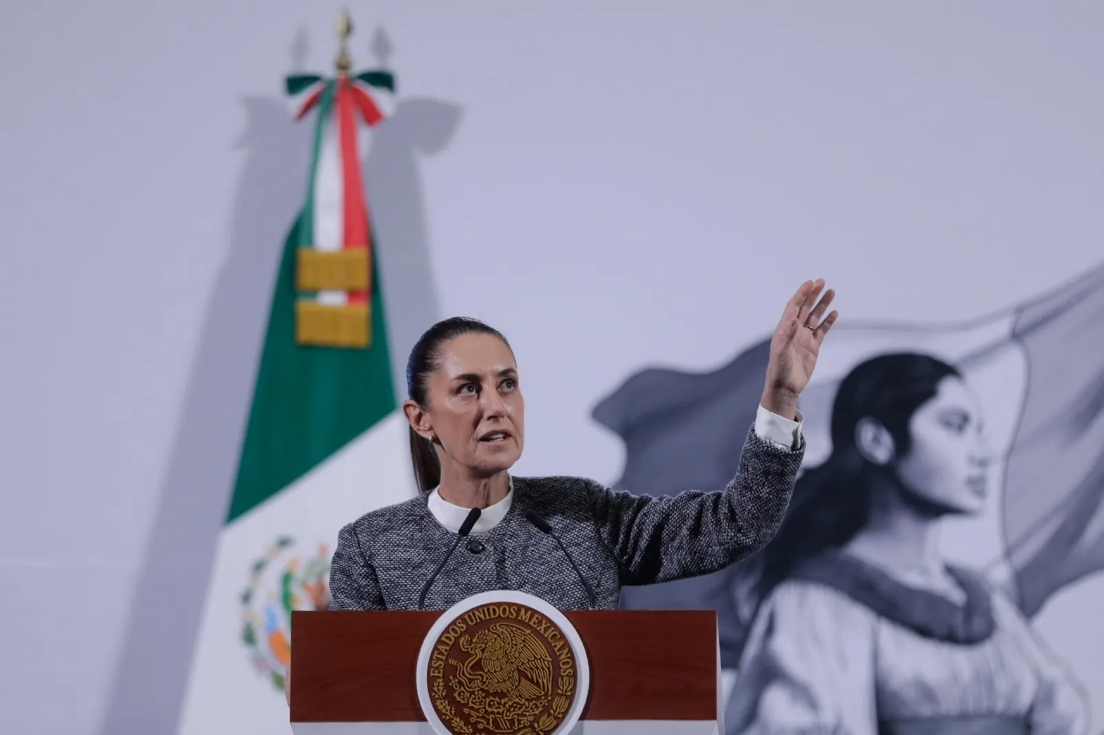 Estos fueron los temas de la conferencia mañanera de Sheinbaum del 6 de enero (Video)