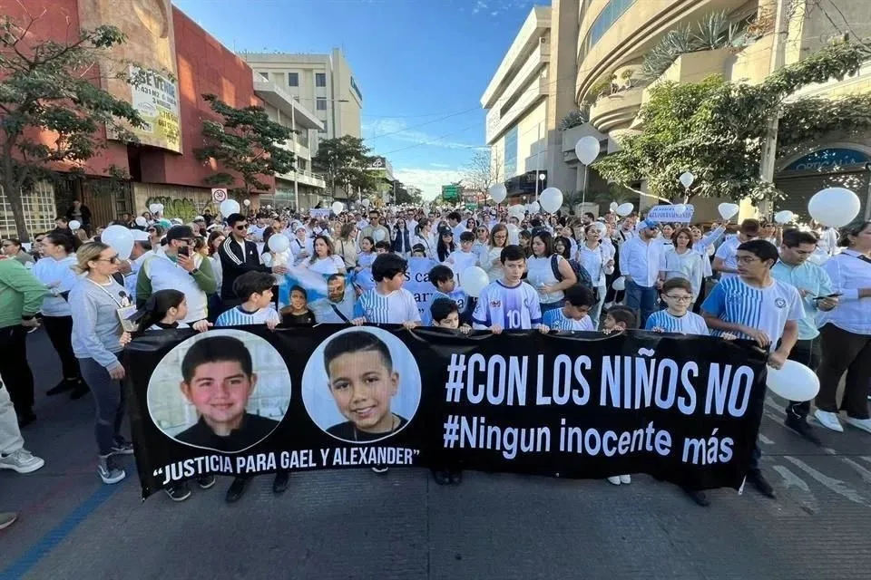 Caso de Alexander y Gael: asesinato de dos menores provoca marcha en Sinaloa