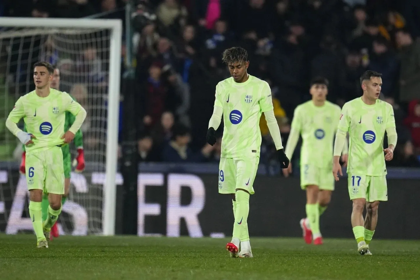 El Barcelona empató 1-1 contra el Getafe; suma cuatro partidos sin victoria en LaLiga