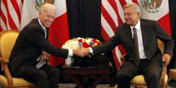 Presidente Andrés Manuel López Obrador felicita y reconoce a Joe Biden como presidente de EEUU.