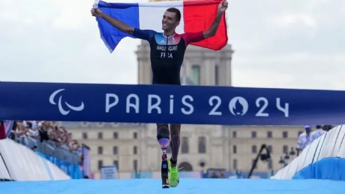 El triatlón finalmente se disputa en Juegos Paralímpicos; Hanquinquant deleita a Francia con oro