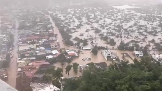 “Como no se había visto en mucho tiempo”: AMLO sobre Acapulco tras varios días de lluvia por John (Video)