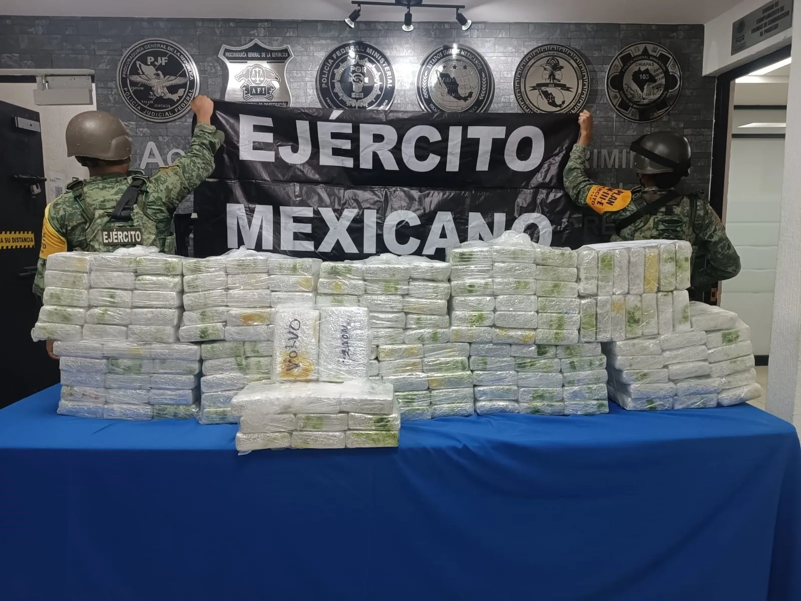 Decomiso de cocaína se triplicó en gobierno de AMLO, según informe de la Defensa