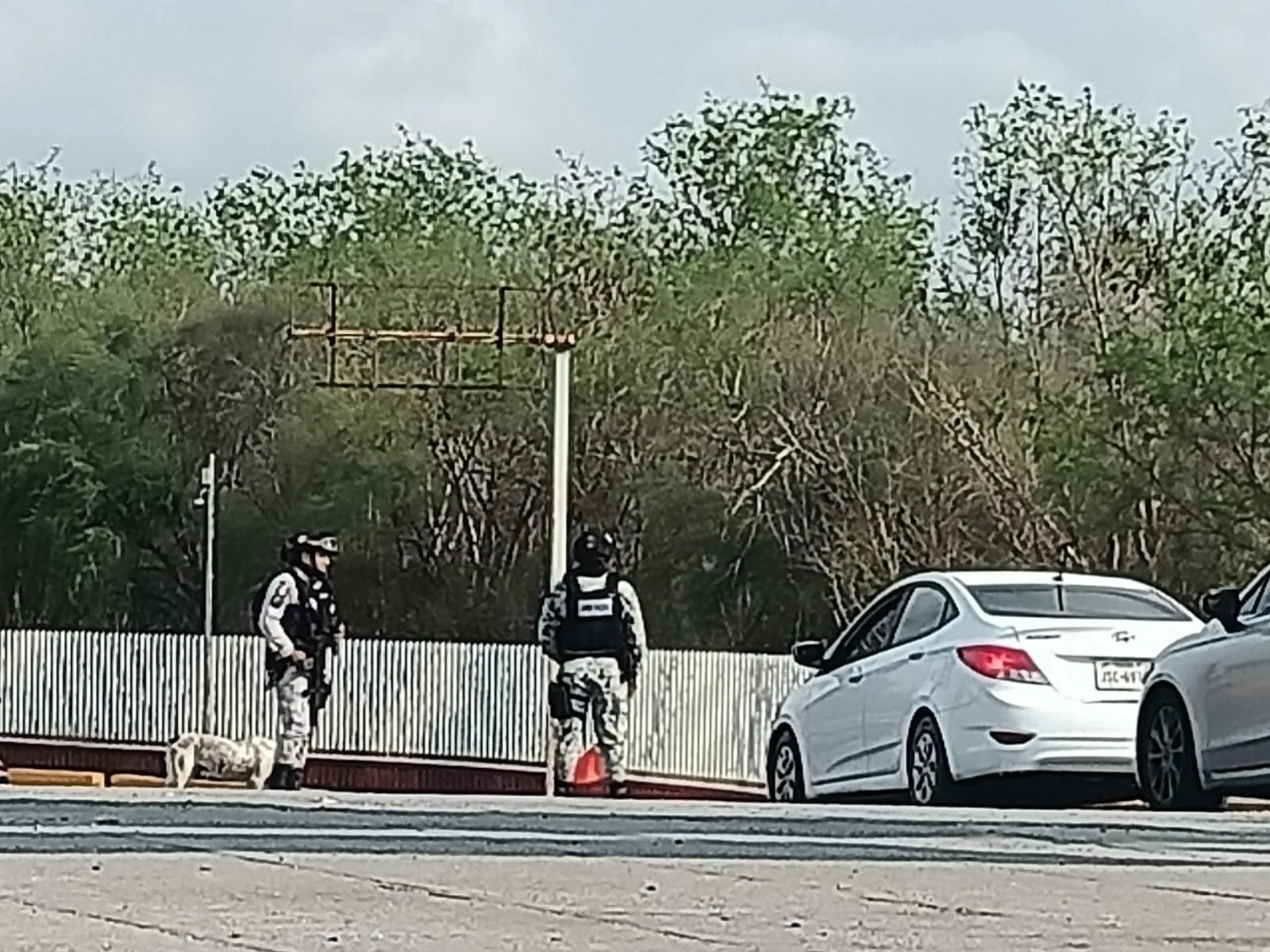 Guardia Nacional refuerza inspecciones en cruce Reynosa-Hidalgo a EU