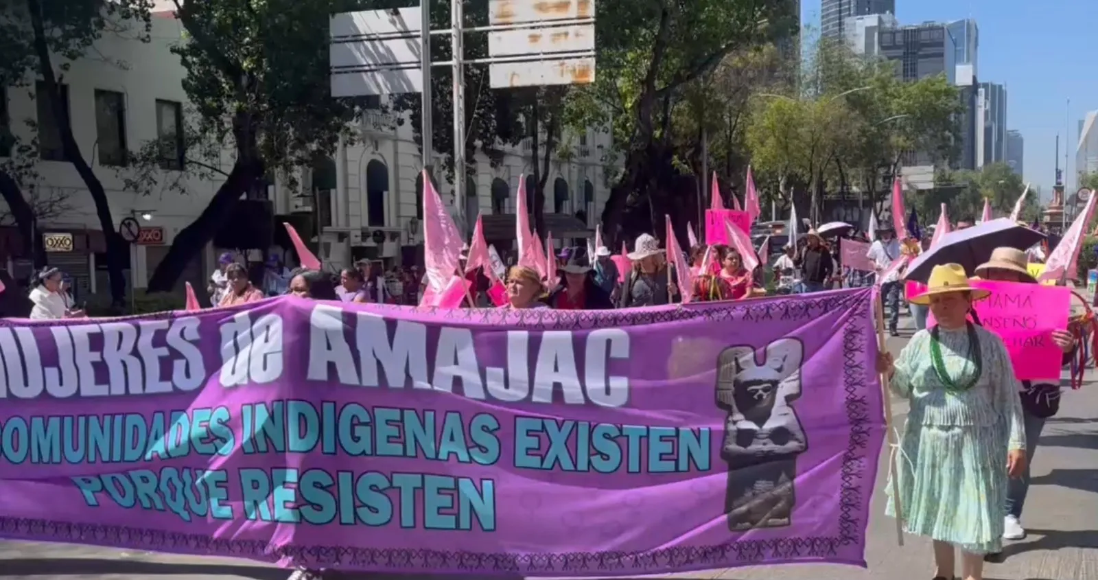 Despliegan a mil 200 mujeres policías y 200 observadores para la marcha del 8M (Video)