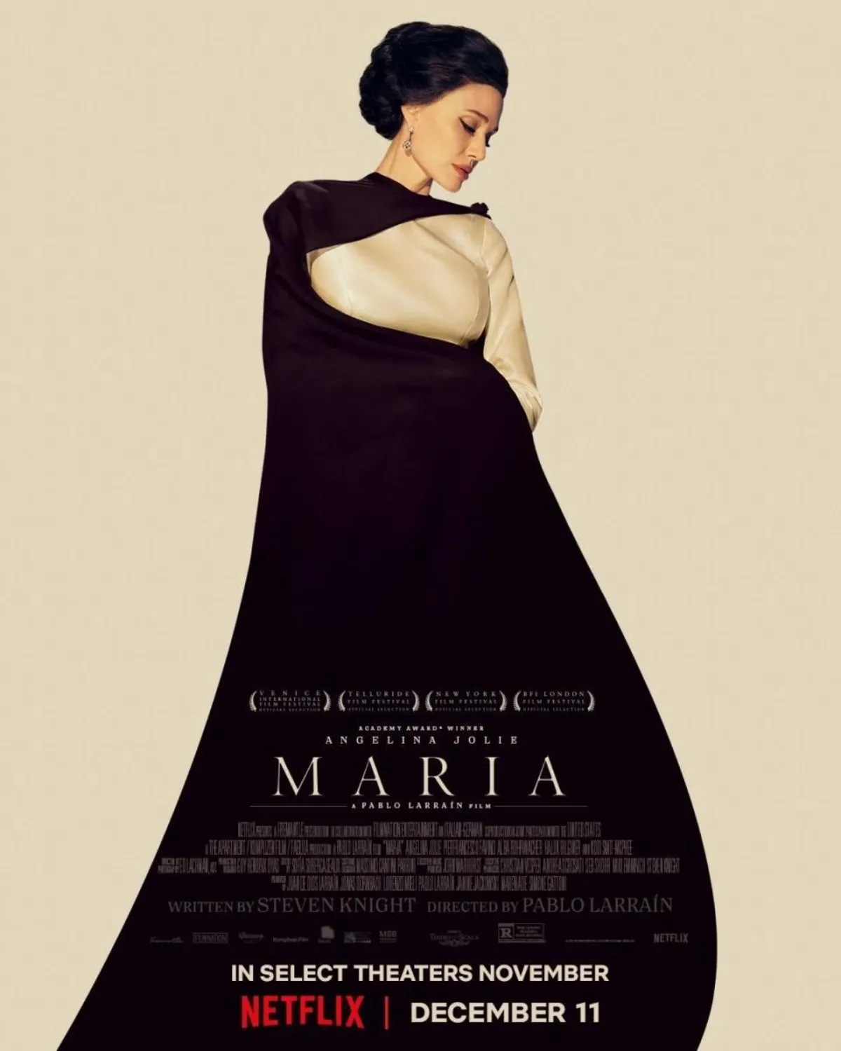 La “María Callas” del cineasta chileno Pablo Larraín