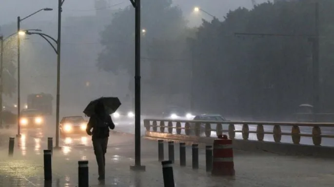 Arreciarán lluvias este miércoles por sistema frontal 1 y onda tropical 20