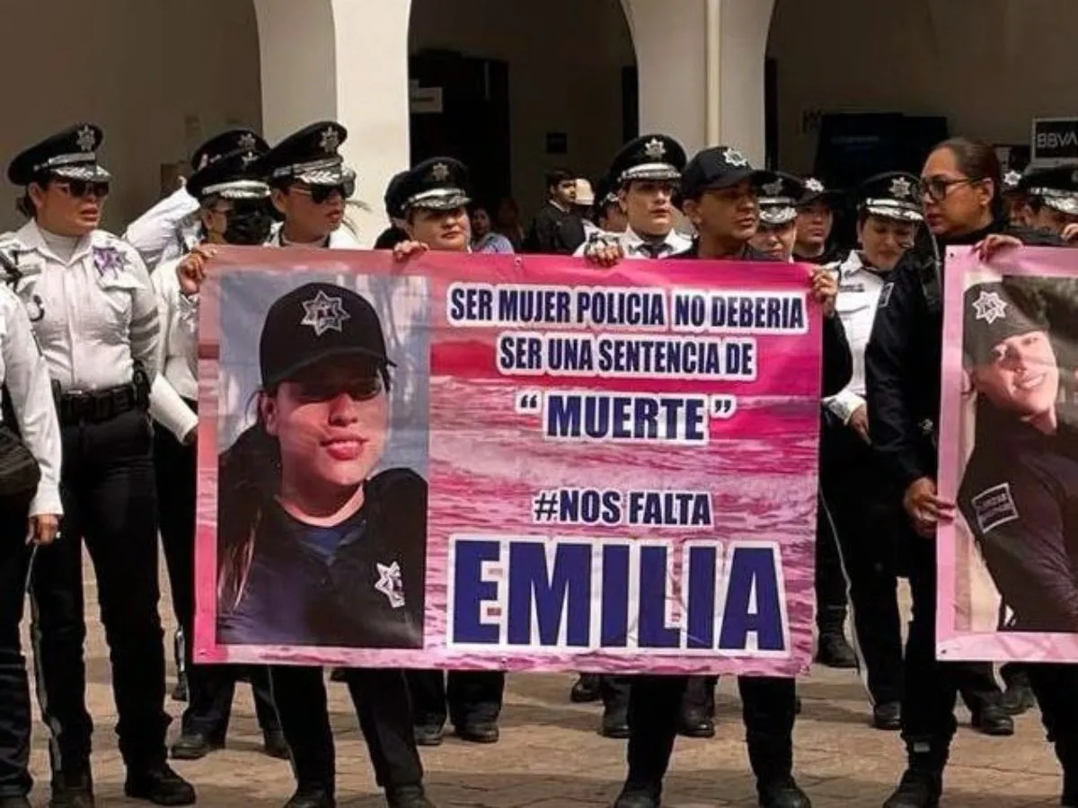 Mujeres policías de Culiacán exigen justicia por el asesinato de la agente Petra Emilia (Video)