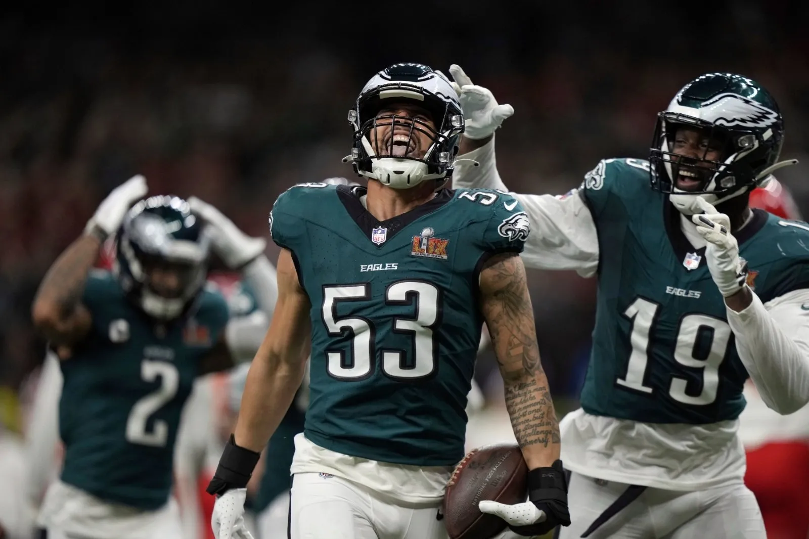 Eagles le niegan el sueño del tricampeonato a Chiefs con paliza de 40-22 en el Super Bowl 59