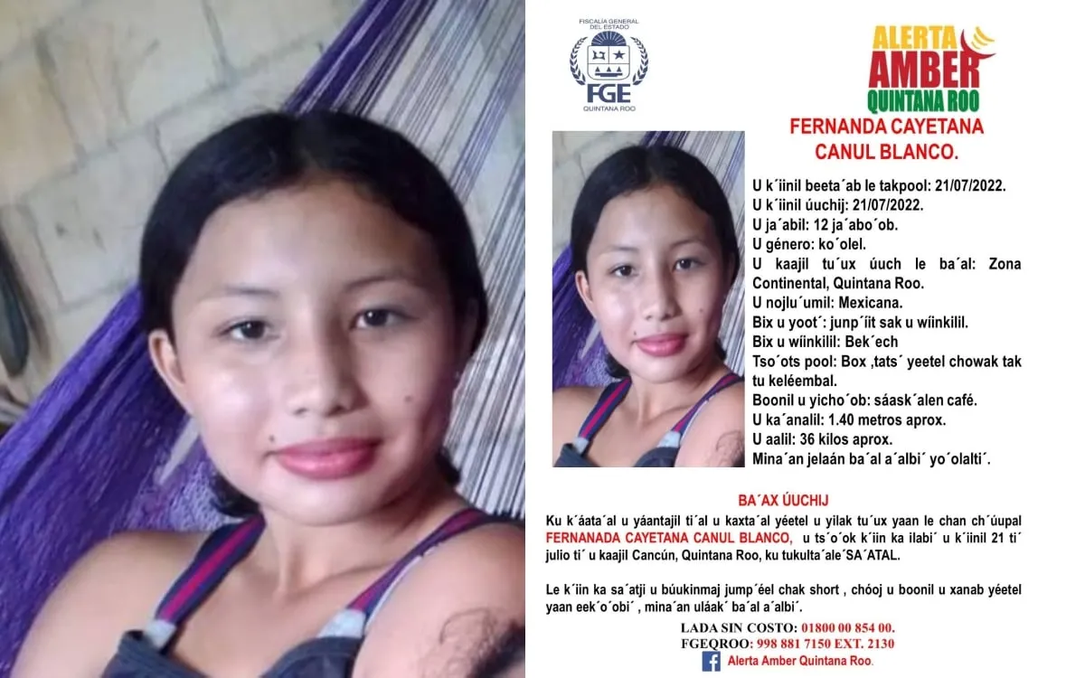 Desesperada por hallar a su hija desaparecida, madre traduce al maya la Alerta Amber