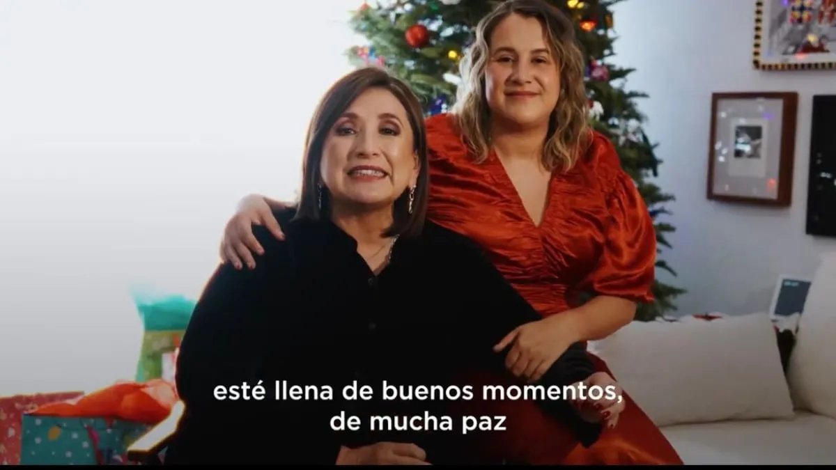 Este es el mensaje navideño que Xóchitl Gálvez envió a las “personas que sufren”