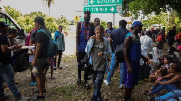 Nuevo operativo contra caravana migrante deja lesionados y detenidos en Chiapas