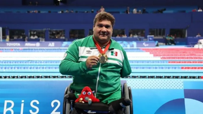 Arnulfo Castorena gana oro en paralímpicos de París 2024