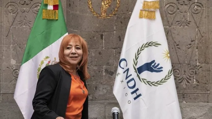 Morena aprueba registro de Rosario Piedra para reelegirse como titular de la CNDH