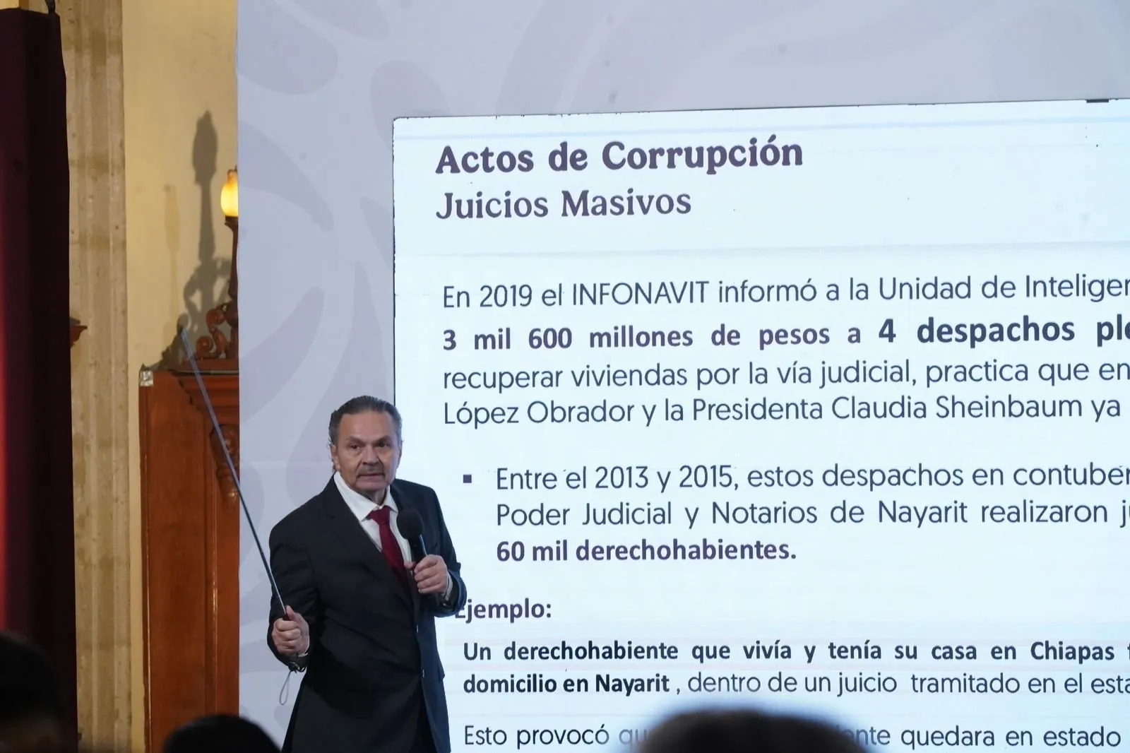 Así han operado las redes de corrupción en el Infonavit, de acuerdo con su director