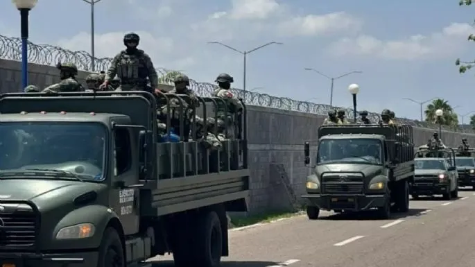 Ejército enfrenta a civiles armados en Culiacán